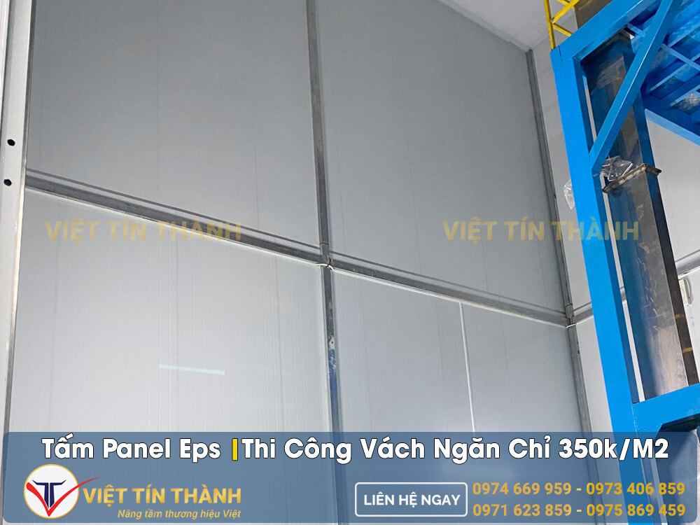 thi công vách ngăn panel eps giá rẻ